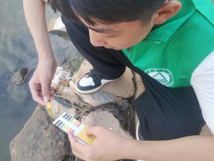 青 山绿水，“河”我守护｜江南大学“河”你守绿实践团筑梦绿色新篇章